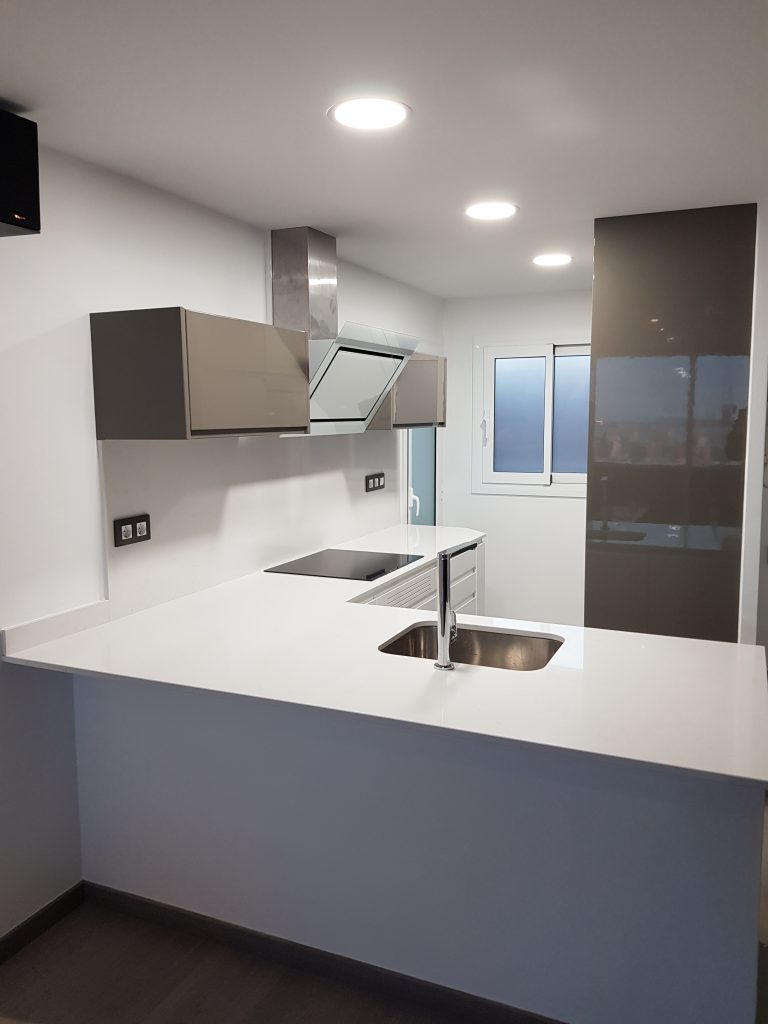 Mobiliario de cocina realizado por Vizuete